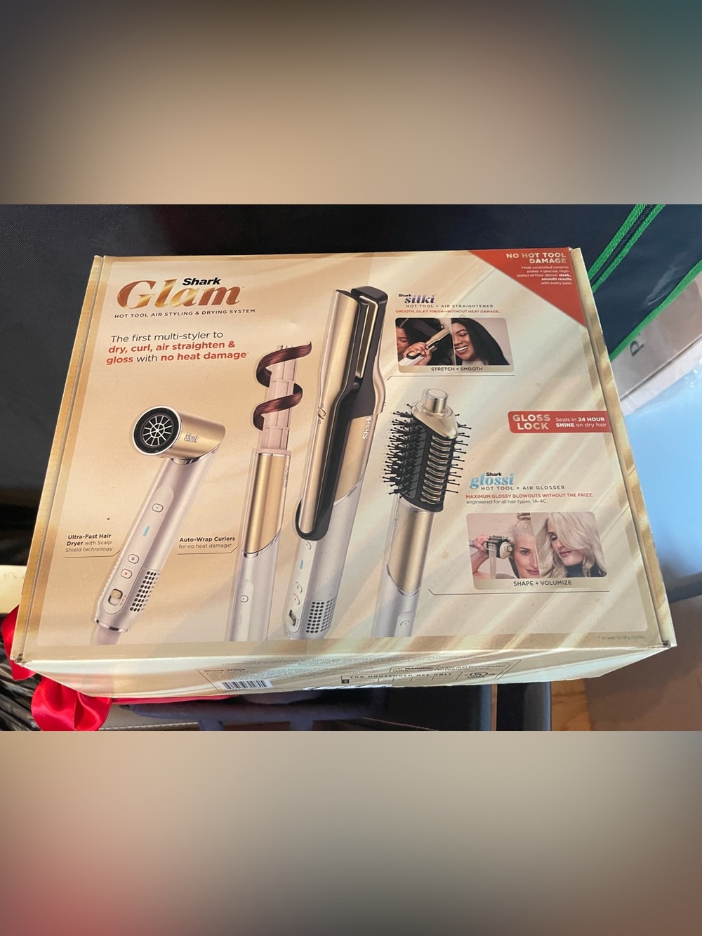 New Shark Glam™ 5-in-1 Air Styler & Straightener With Diffuser MSRP $450